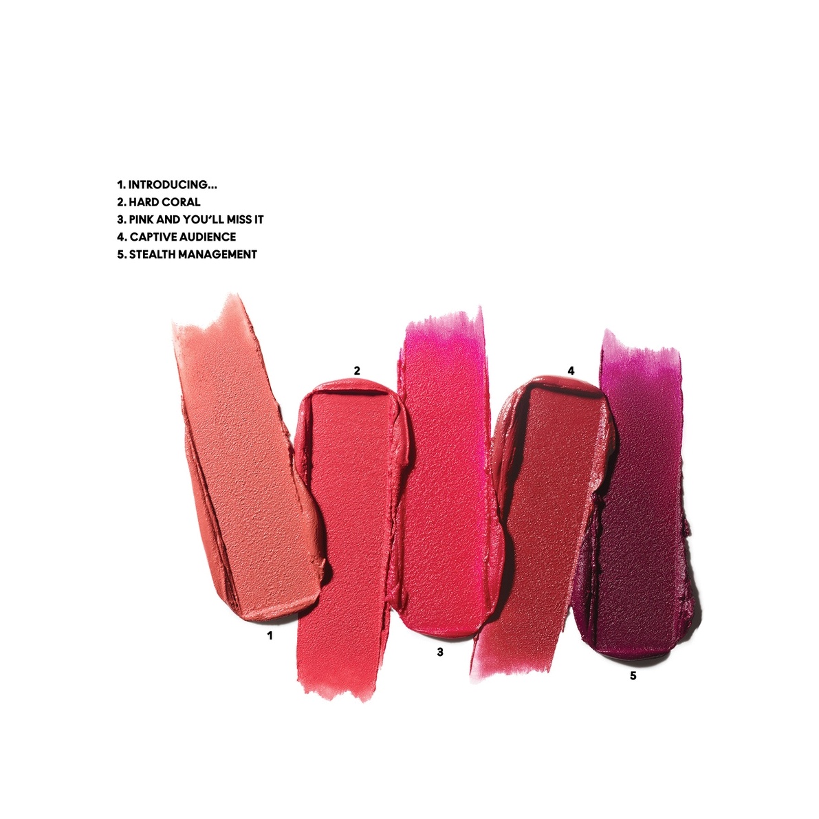 НАБОР ДЛЯ ГУБ MISTLETOE MATTE POWDER KISS LIPSTICK X5 купить в VISAGEHALL