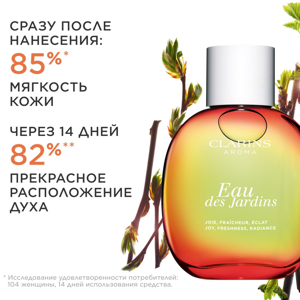 Вода освежающая Eau Des Jardins 