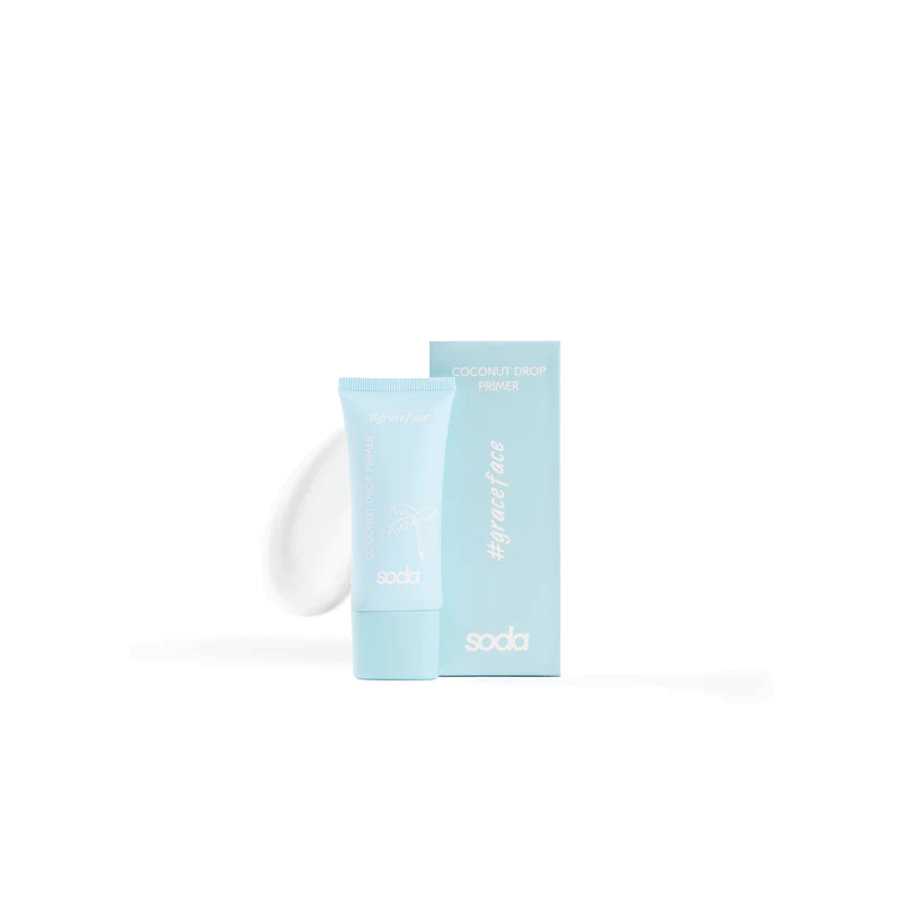 Праймер для лица с ароматом кокоса Coconut Drop Primer #graceface купить в VISAGEHALL