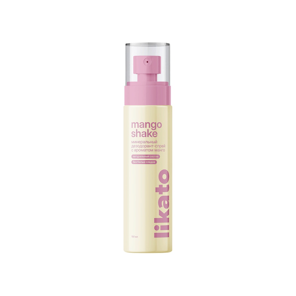 Дезодорант-спрей для тела минеральный Mango Shake