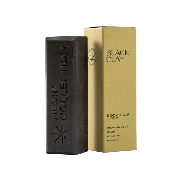 Мыло туалетное твердое Black Clay