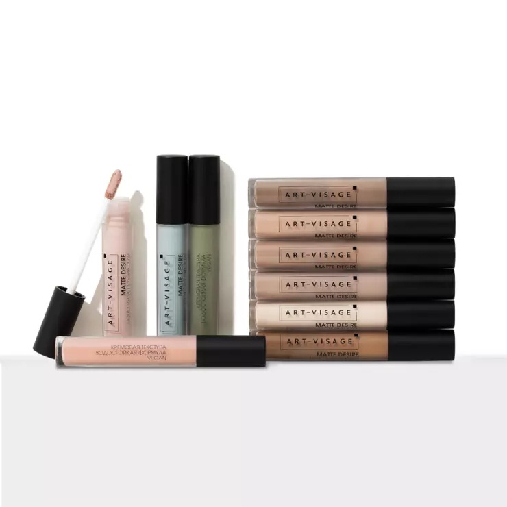 Тени для век жидкие матовые Matte Desire