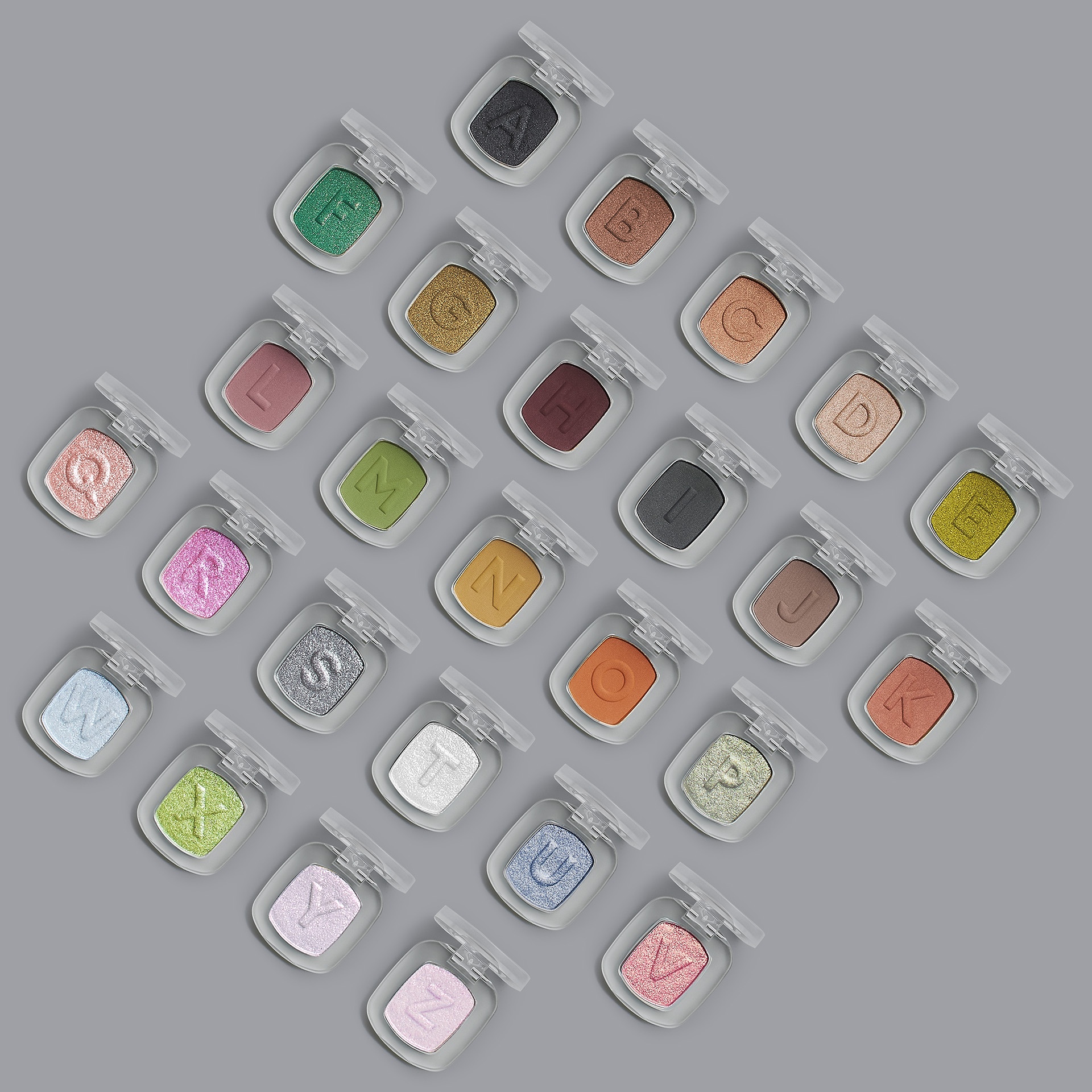 Тени для век Alphabet Eyeshadow Soft Matte