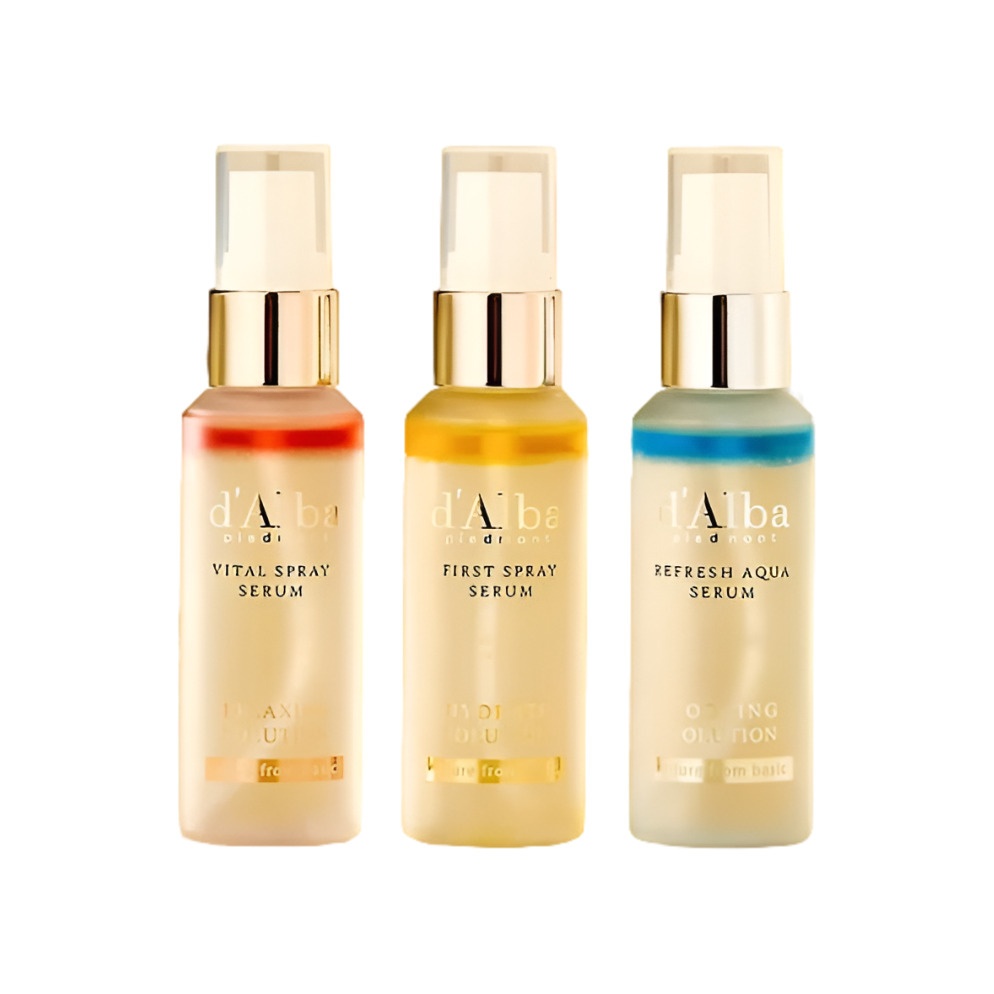 Набор спрей-сывороток d'Alba 3 Solution Gift Set