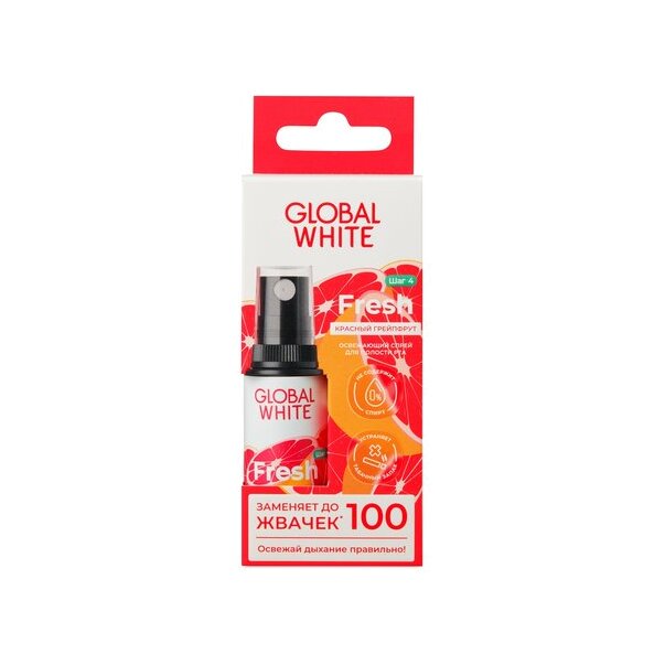 Спрей освежающий для полости рта со вкусом грейпфрута 