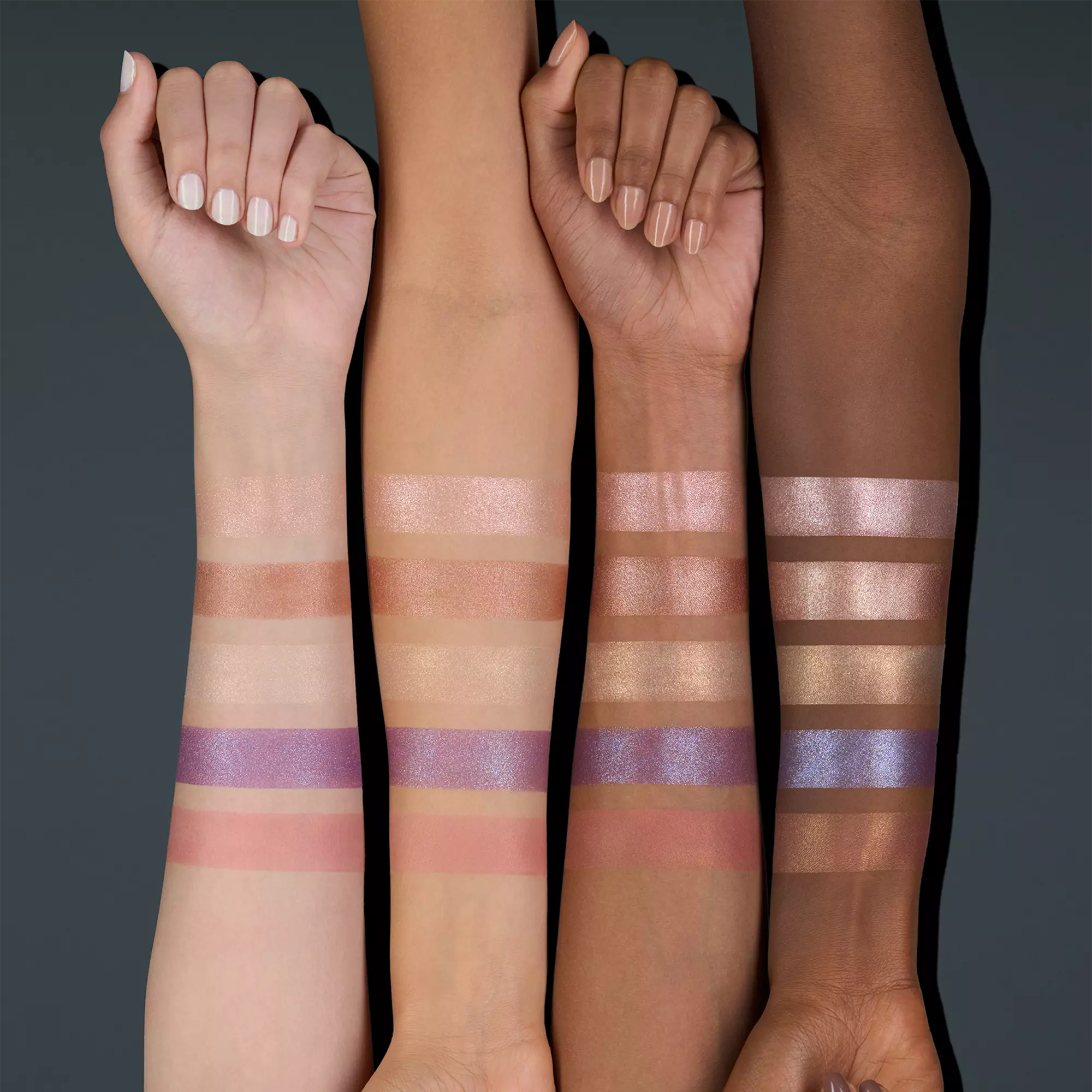 Палетка теней для век и румян Pearl Glaze Pearly Eyeshadow & Blush Palette купить в VISAGEHALL