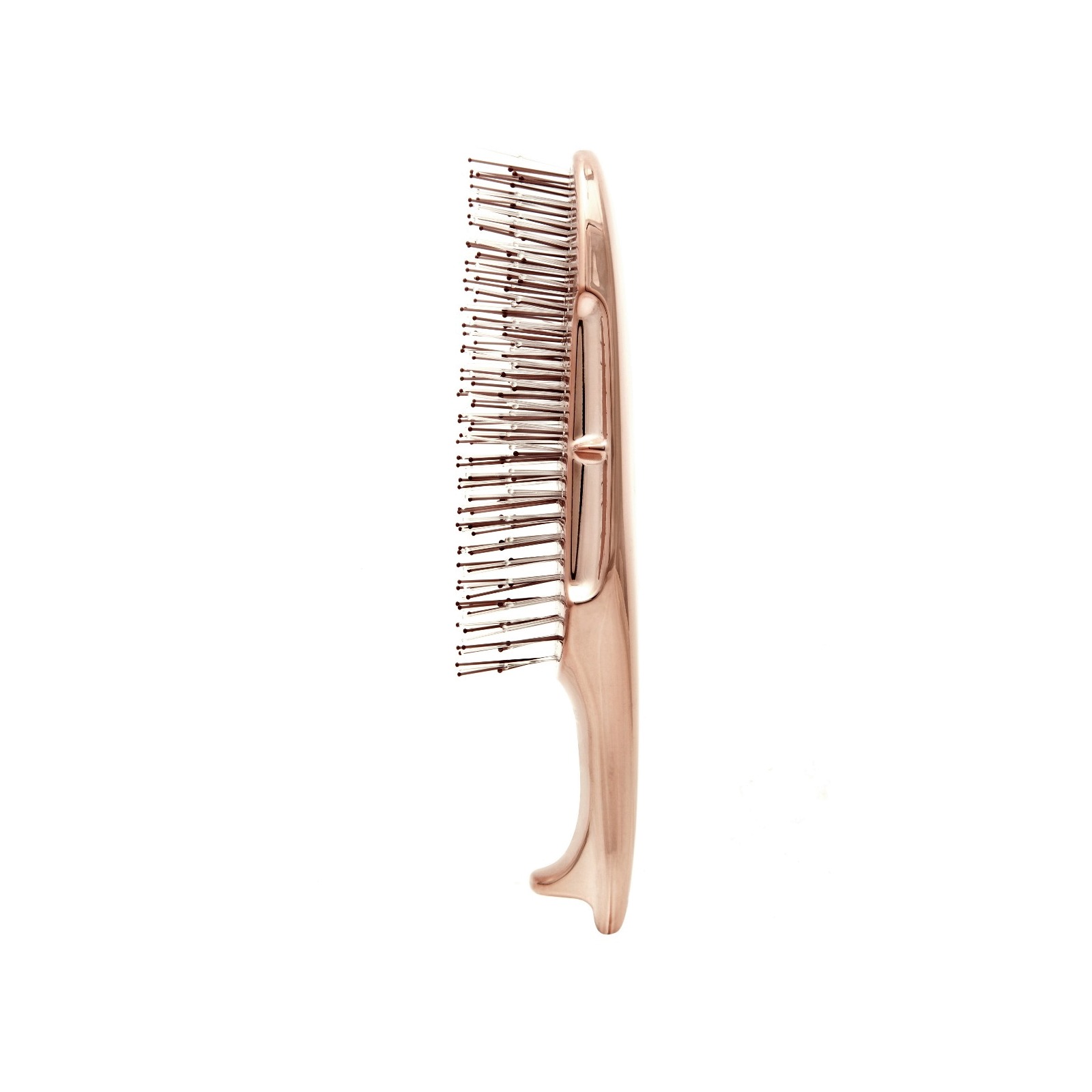 Расческа для волос массажная Scalp Brush + Short Розовое золото купить в VISAGEHALL