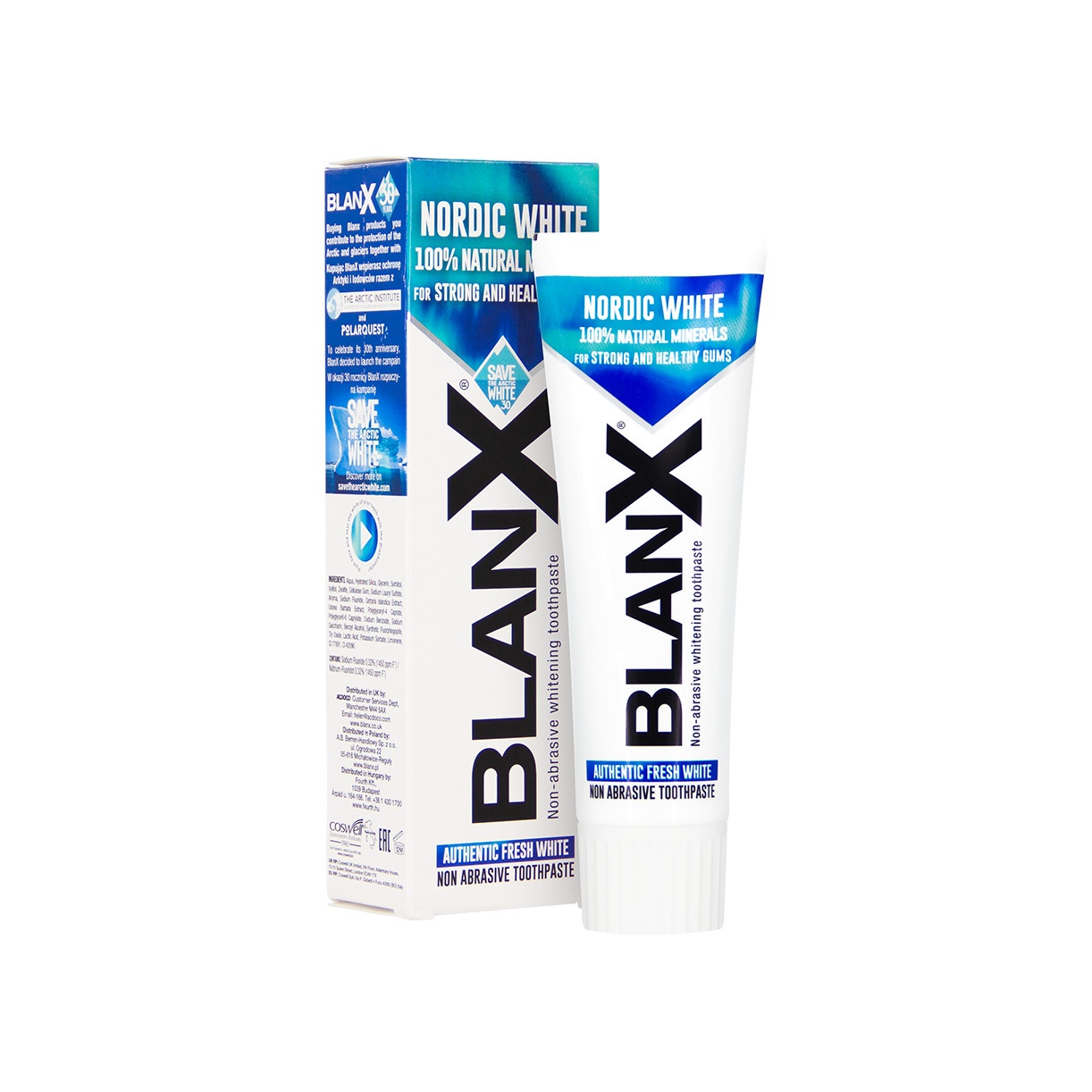 Зубная паста Nordic White купить в VISAGEHALL