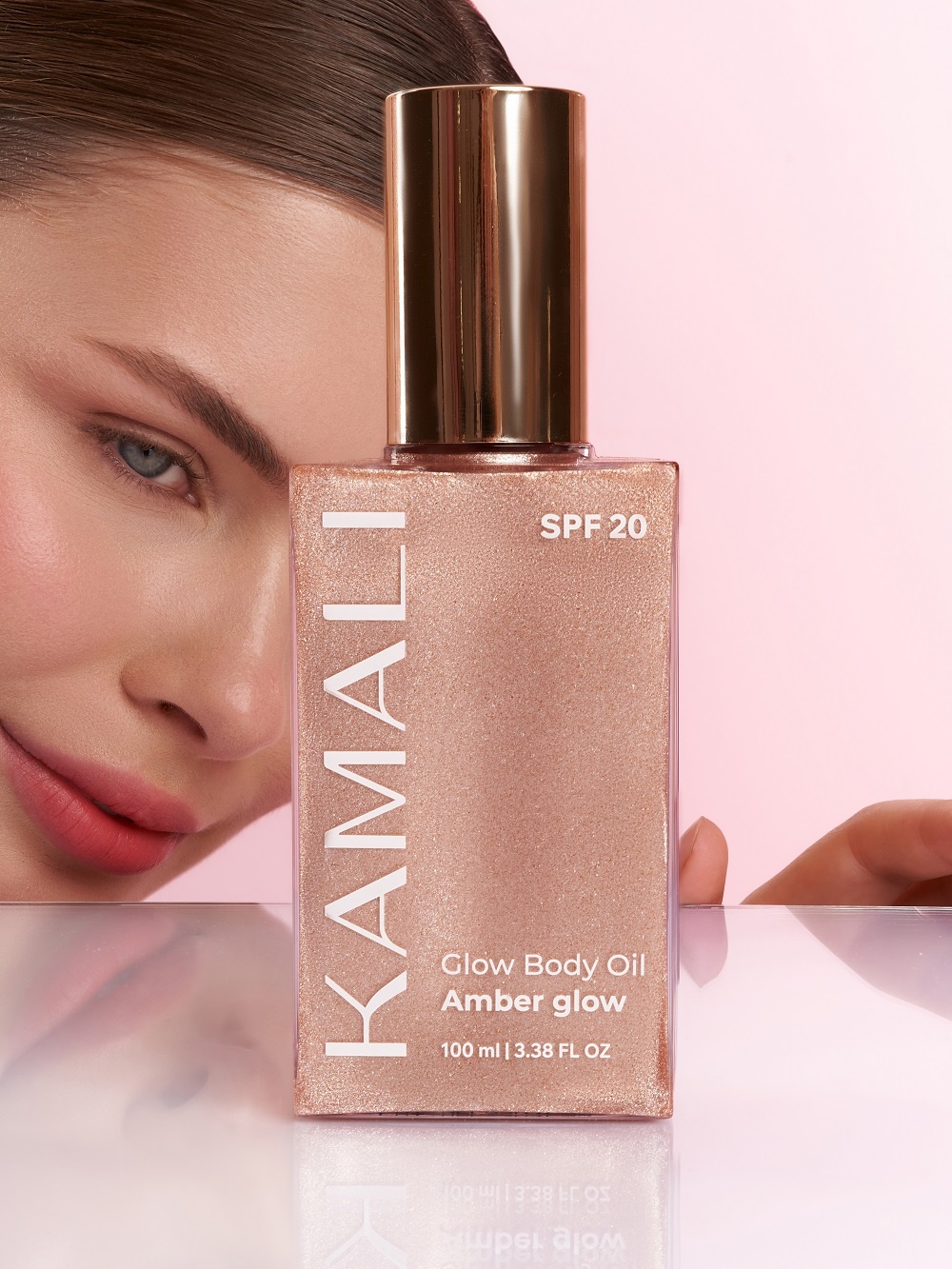 Масло для тела сияющее Янтарное сияниет SPF20 купить в VISAGEHALL