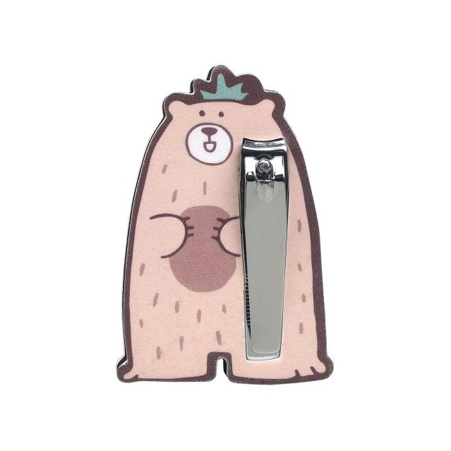 Набор для маникюра Медвежонок:Кусачки и двухсторонняя пилка