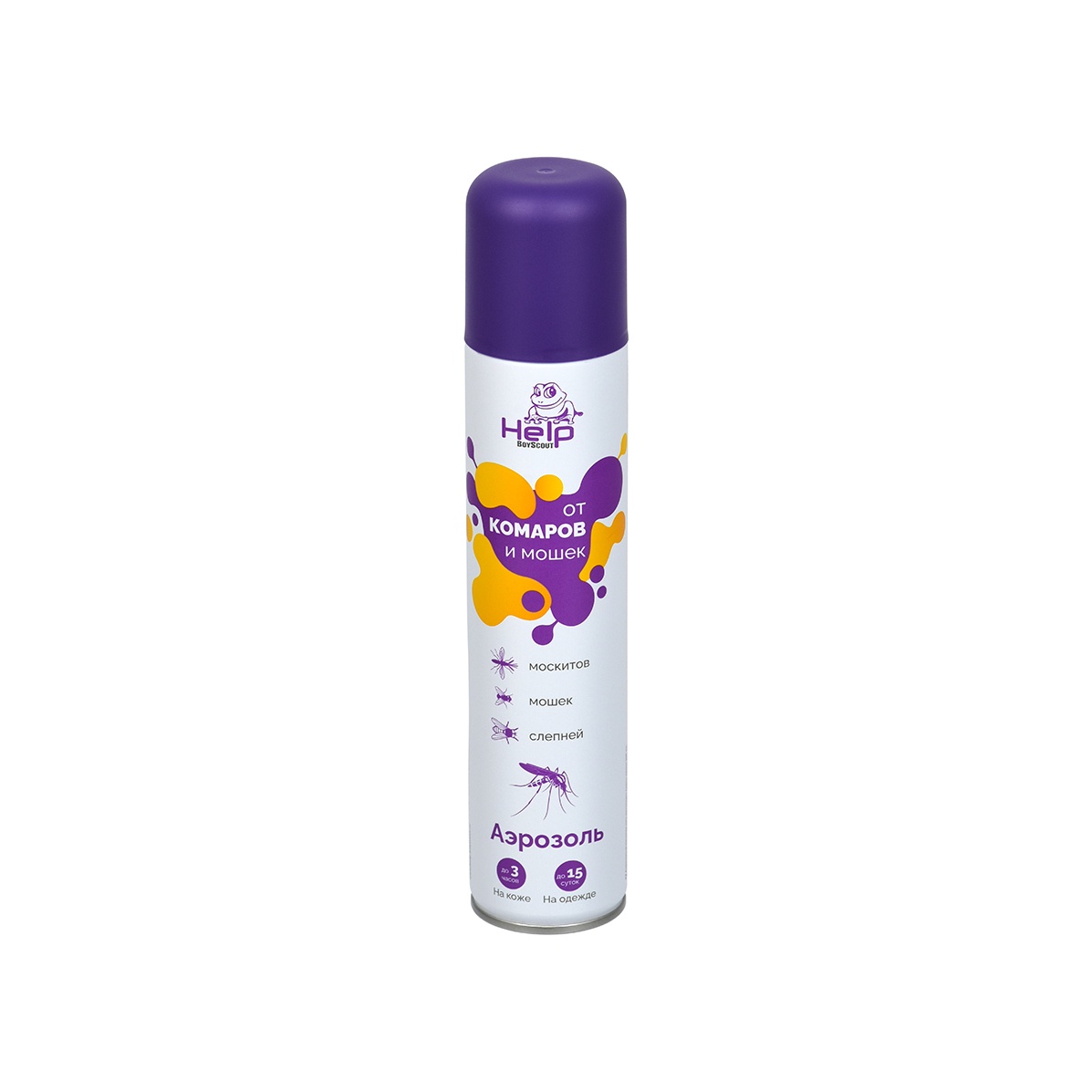Аэрозоль от комаров и мошек репеллентный  купить в VISAGEHALL