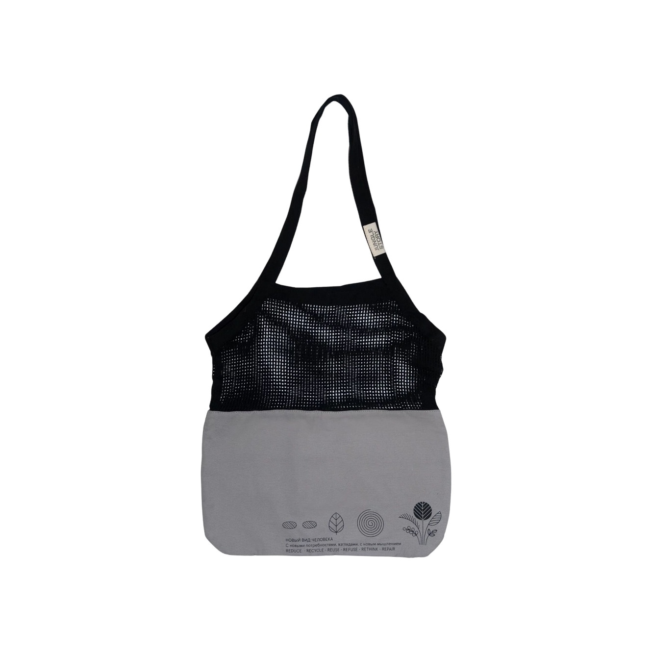 Сумка-шоппер Gradient Black-Grey	 купить в VISAGEHALL