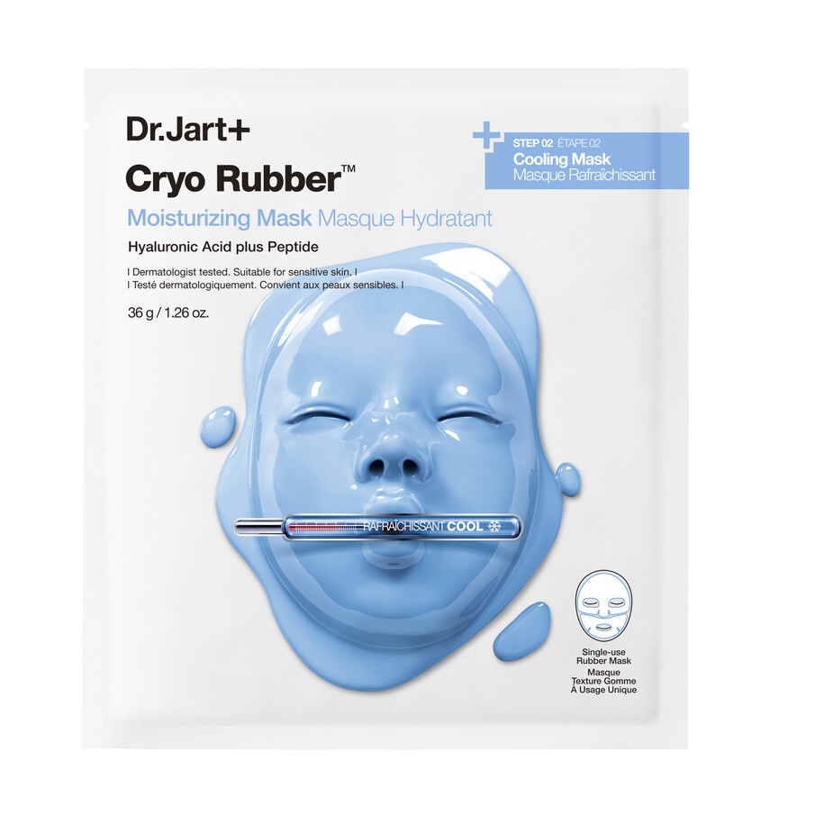 Крио-маска увлажняющая с гиалуроновой кислотой и пептидом Cryo Rubber купить в VISAGEHALL