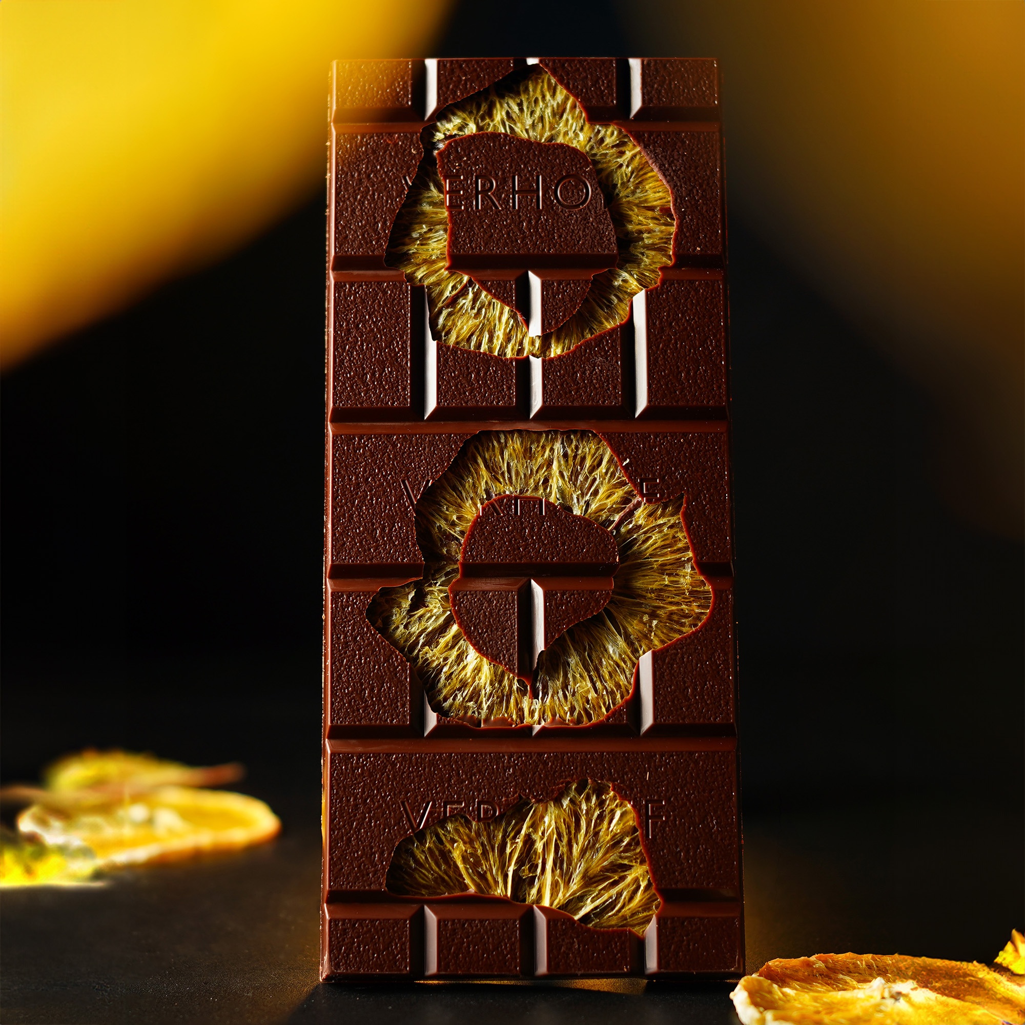 Шоколад горький Orange Slice 67%  купить в VISAGEHALL