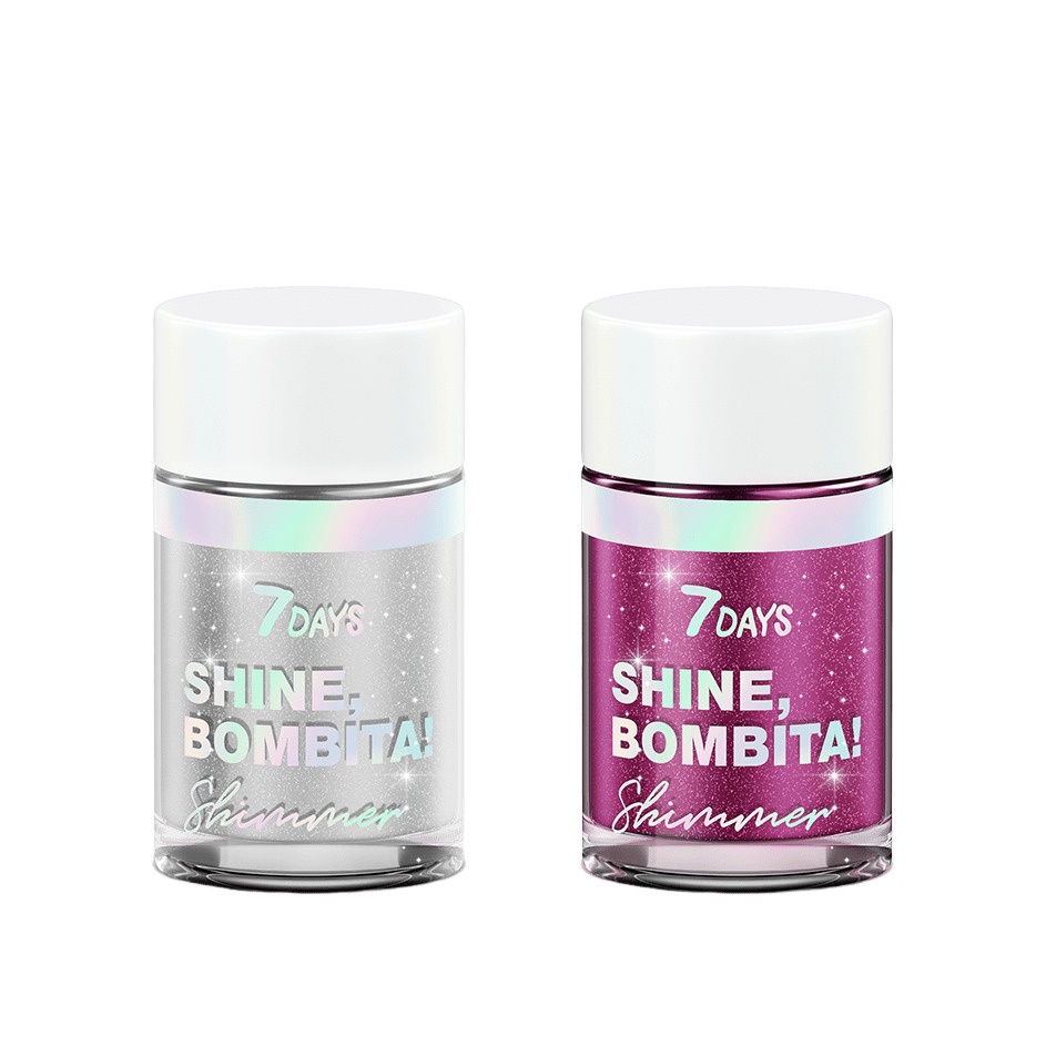 Набор шиммеров для глаз и лица Shine, Bombita!