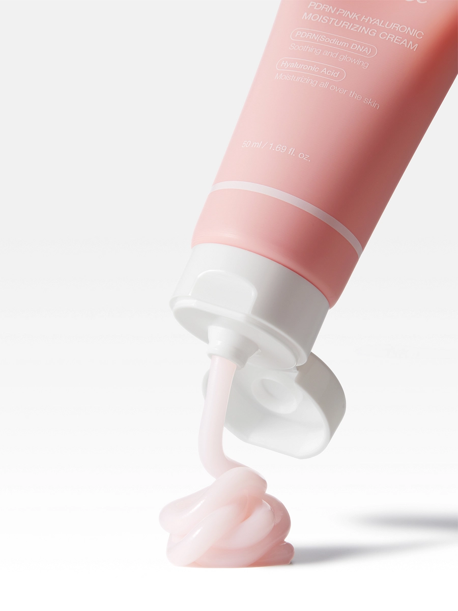 Крем для лица пептидный с PDRN Pink Hyaluronic Moisturizing Cream купить в VISAGEHALL