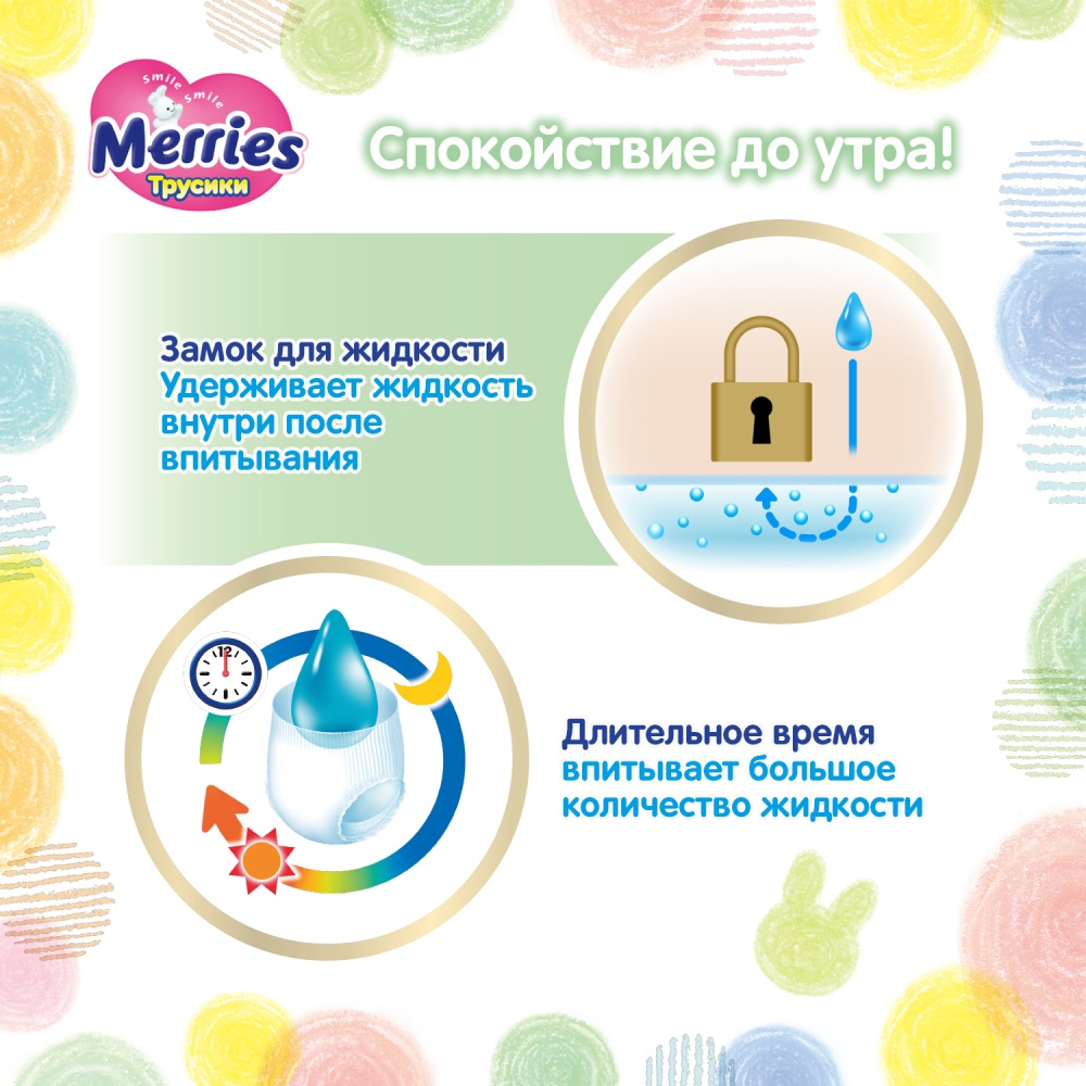 Трусики-подгузники для детей M 6кг купить в VISAGEHALL