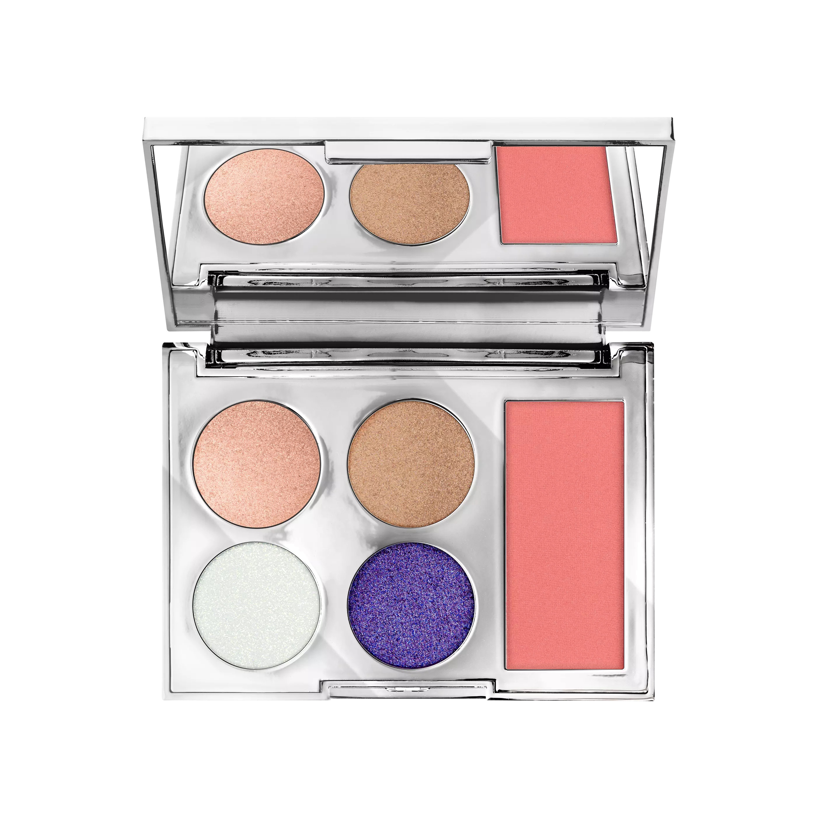 Палетка теней для век и румян Pearl Glaze Pearly Eyeshadow & Blush Palette купить в VISAGEHALL