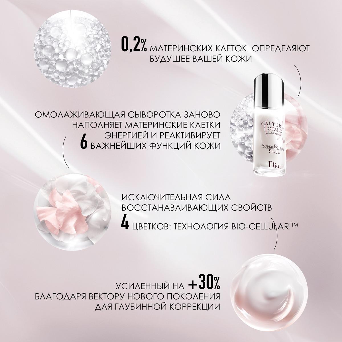 CAPTURE TOTALE C.E.L.L. ENERGY Сыворотка для лица омолаживающая купить в VISAGEHALL