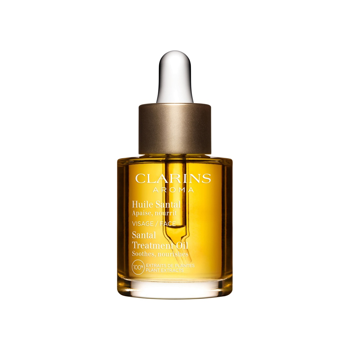 Масло косметическое для сухой или красноватой кожи Huile Santal купить в VISAGEHALL
