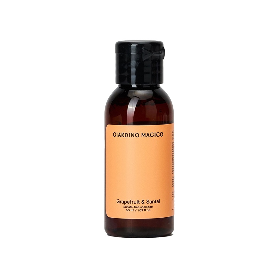 Шампунь бессульфатный с пептидами шелка Grapefruit & Santal