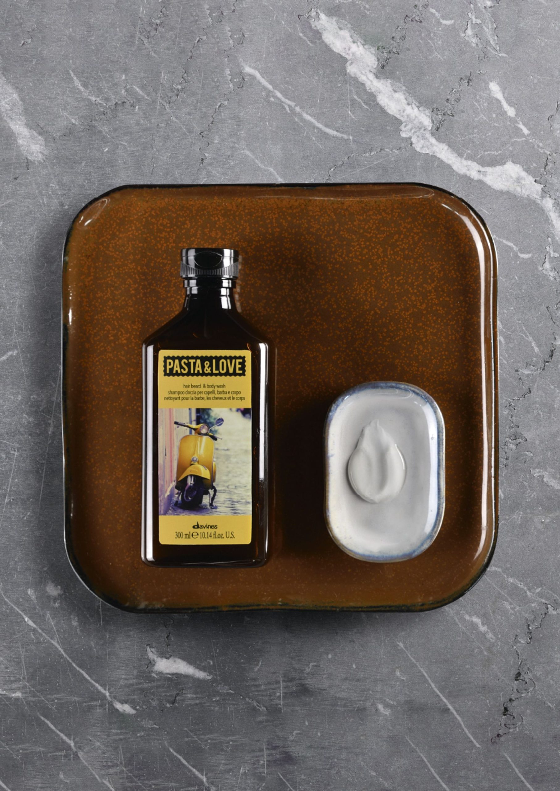 Шампунь для ухода за волосами, бородой и телом Pasta & Love купить в VISAGEHALL