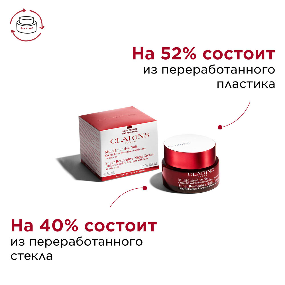 Крем ночной восстанавливающий с эффектом лифтинга для любого типа кожи Multi-Intensive