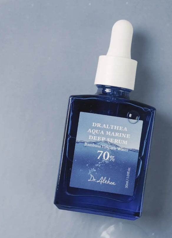 Сыворотка глубокоувлажняющая с гидролатом бамбука и ПДРН Aqua Marine Deep Serum купить в VISAGEHALL