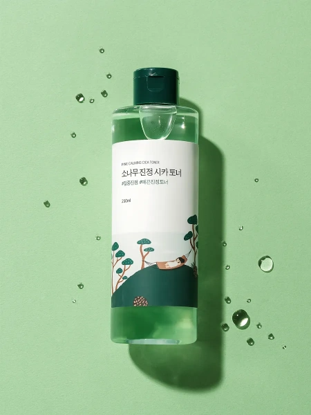 Тоник с экстрактами сосны и центеллы для проблемной кожи Pine Calming Cica Toner купить в VISAGEHALL