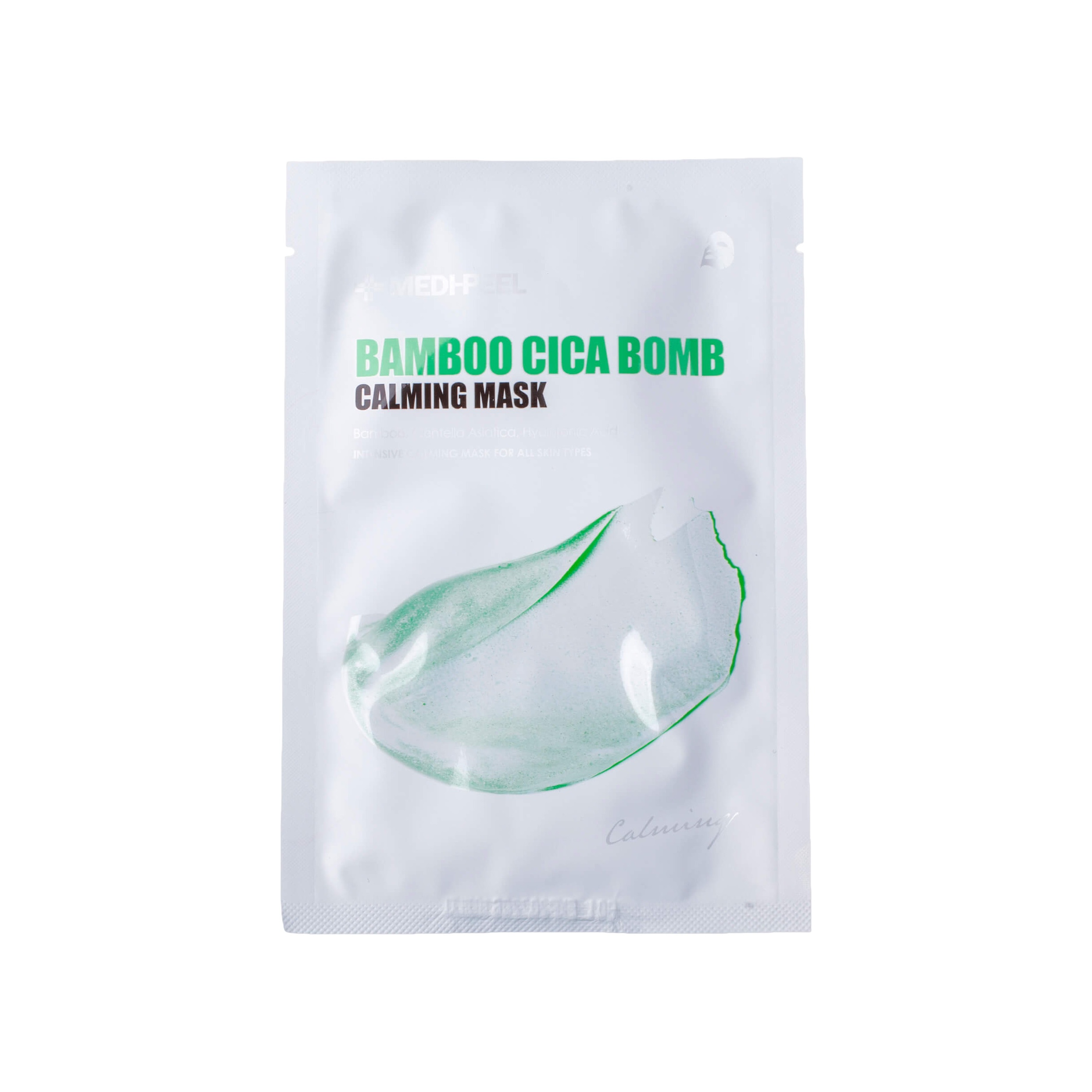 Маска успокаивающая с центеллой и бамбуком Bamboo Cica Bomb Calming Mask купить в VISAGEHALL