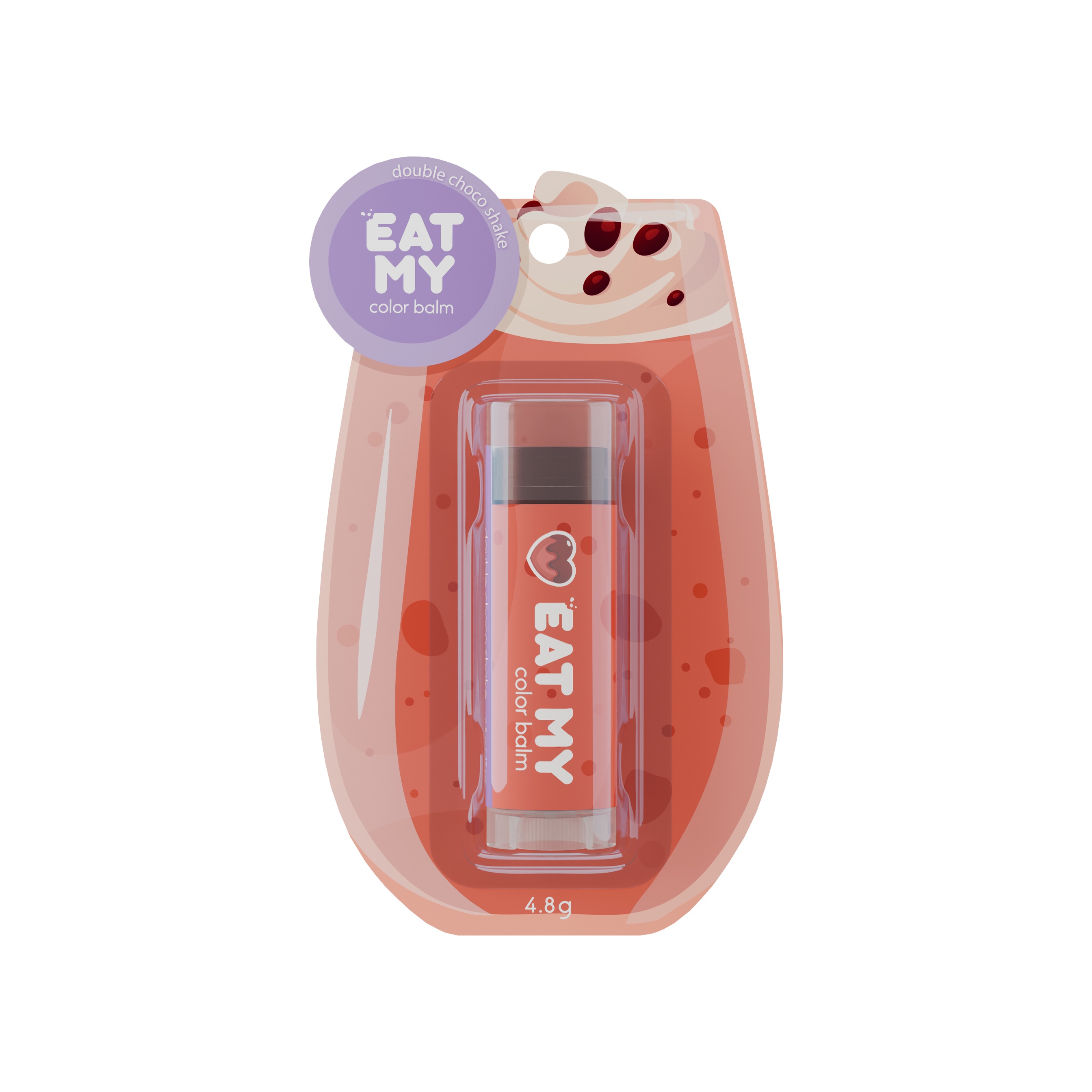 Бальзам для губ Двойной шоко шейк купить в VISAGEHALL