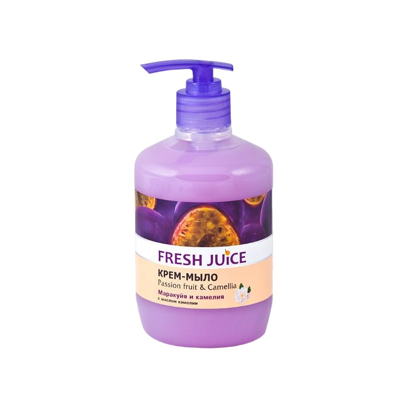 Крем-мыло с дозатором Passion Fruit & Camellia