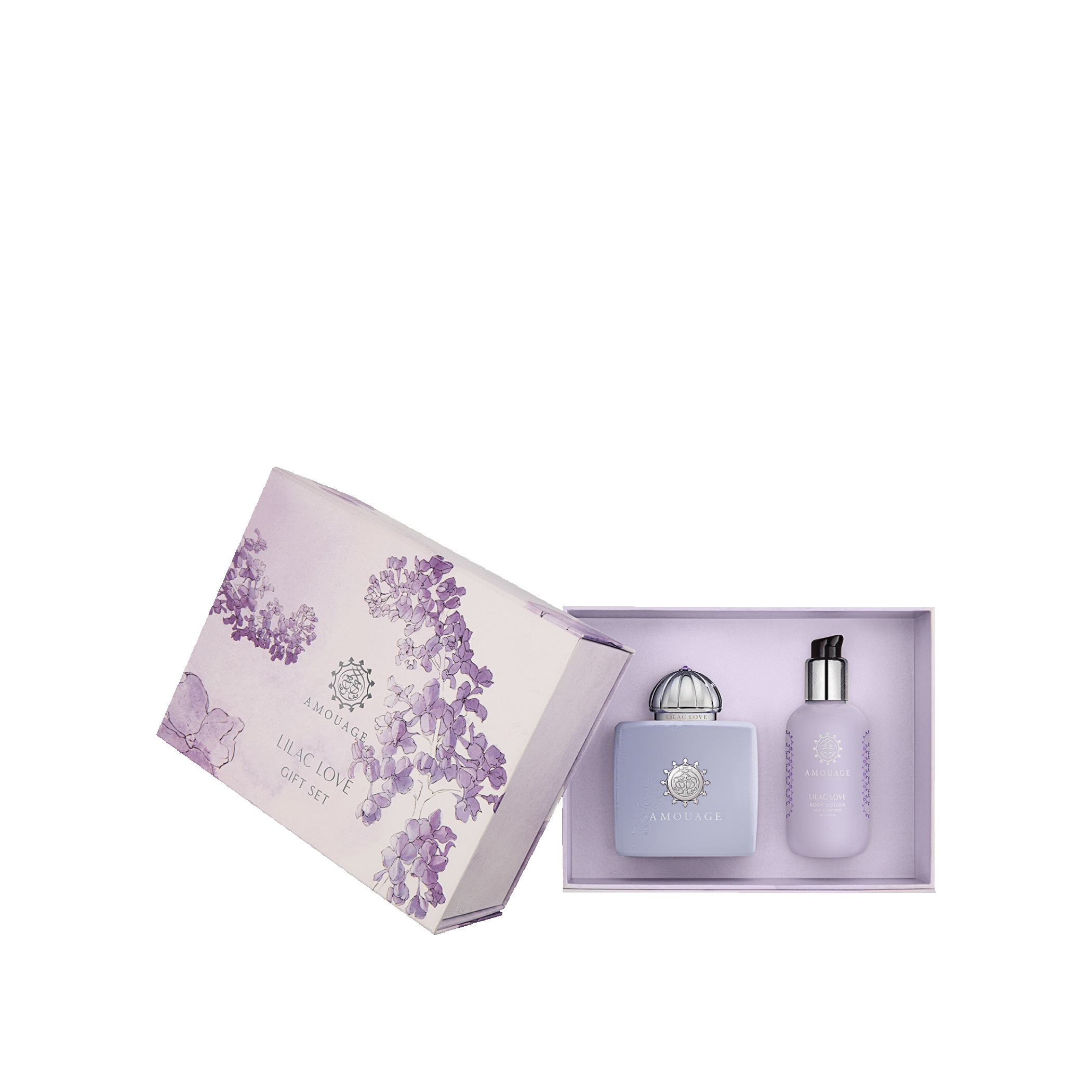 Набор Lilac Love woman edp 100 мл + Молочко для тела 100мл купить в VISAGEHALL