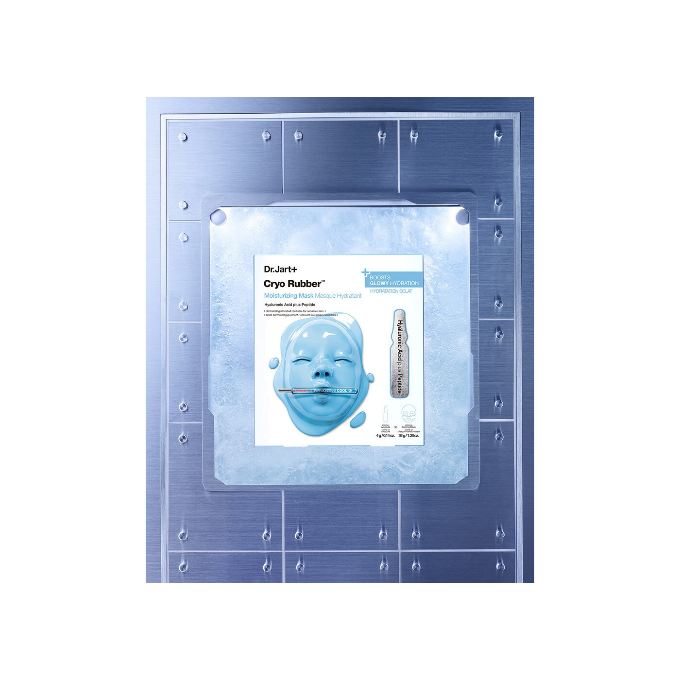 Крио-маска увлажняющая с гиалуроновой кислотой и пептидом Cryo Rubber купить в VISAGEHALL