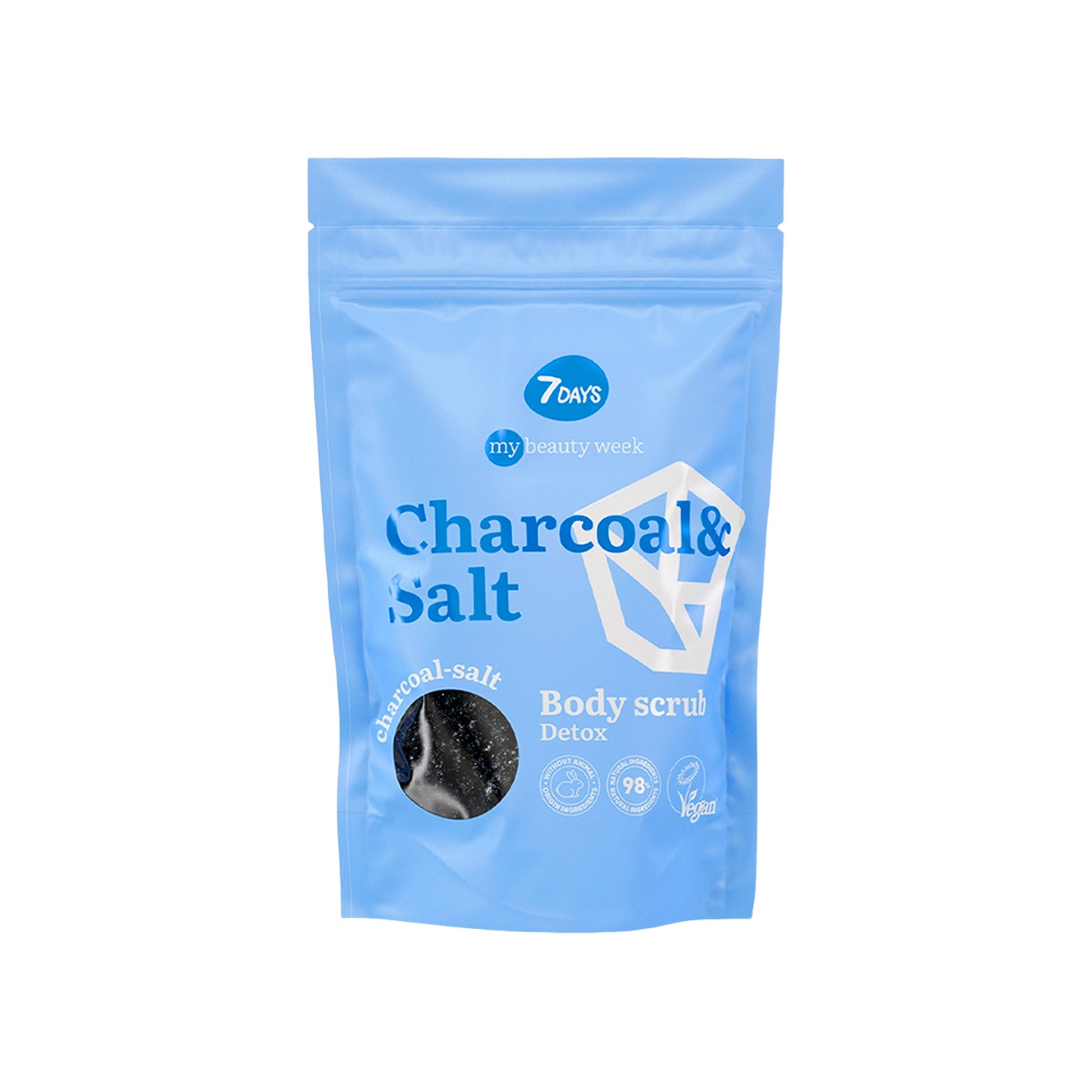 Скраб для тела угольно-солевой детокс Charcoal&Salt My Beauty Week купить в VISAGEHALL