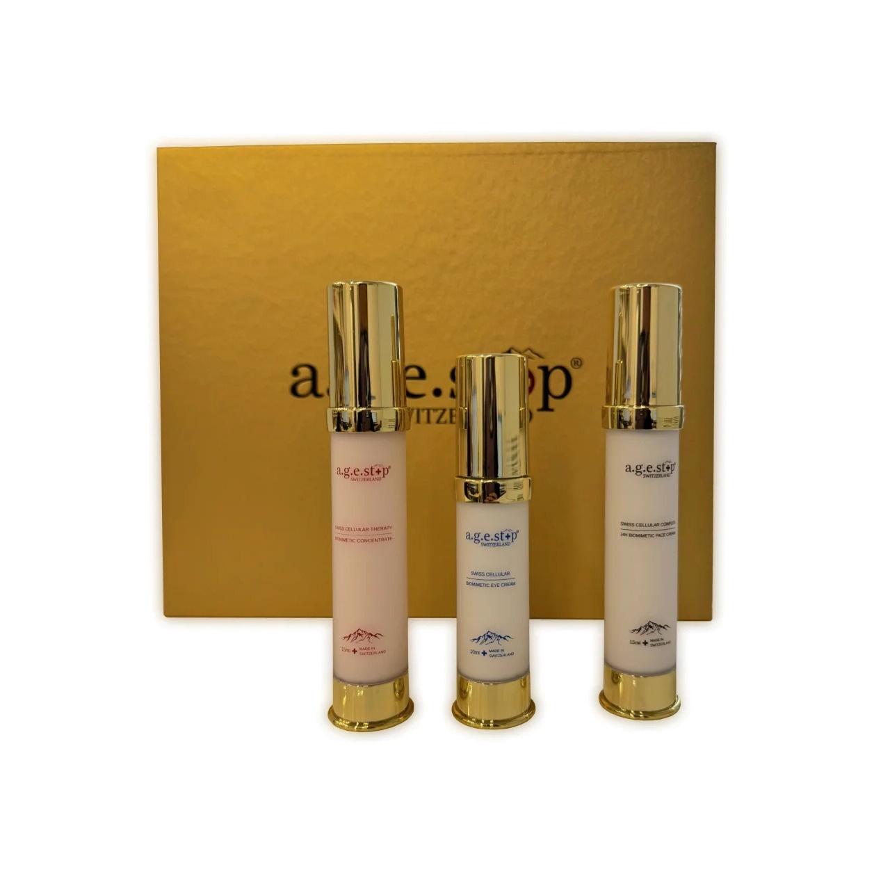 Набор Biomimetic Line: сыворотка-концентрат + крем для зоны вокруг глаз + крем для лица купить в VISAGEHALL