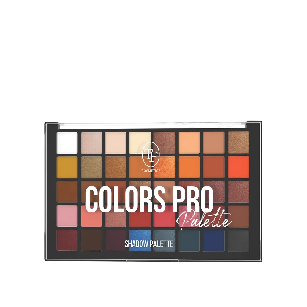 Палетка теней для век Colors Pro Palette Mineral 40 оттенков купить в VISAGEHALL