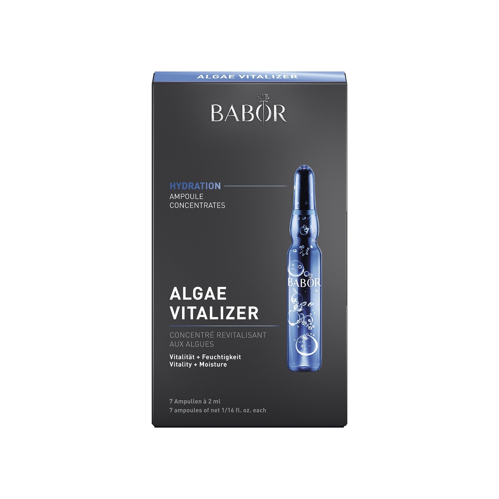 Ампулы с Водорослями Algae Vitalizer  купить в VISAGEHALL