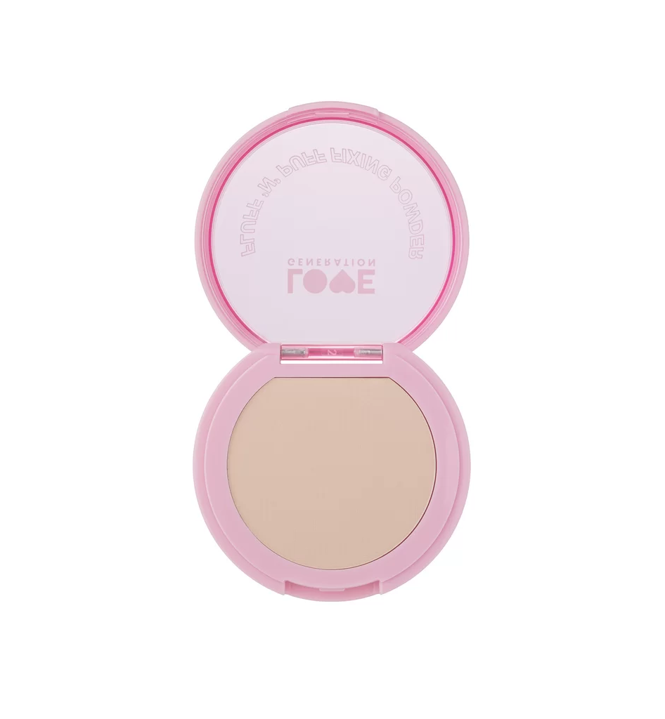 Пудра для лица фиксирующая Pressed Setting Powder Fluff'n'Puff