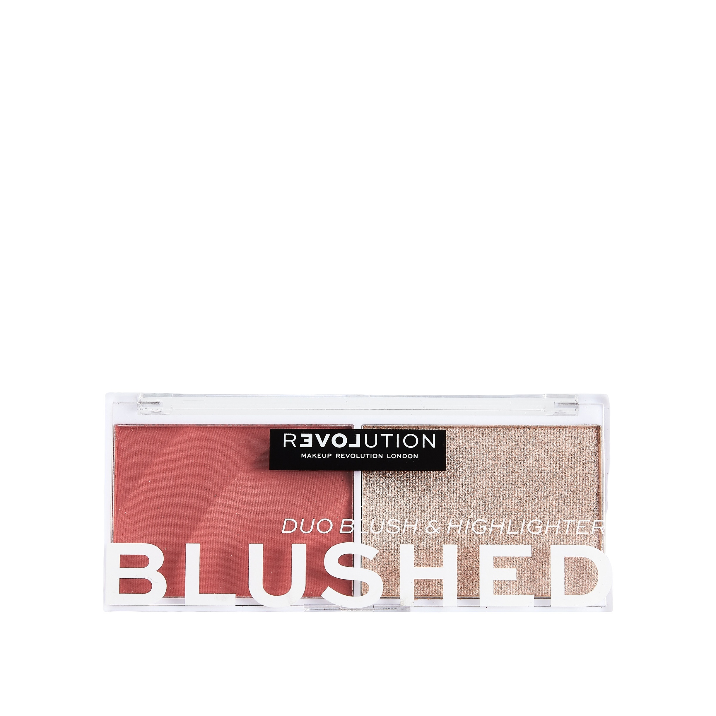 Палетка для макияжа: румяна и хайлайтер Blushed купить в VISAGEHALL