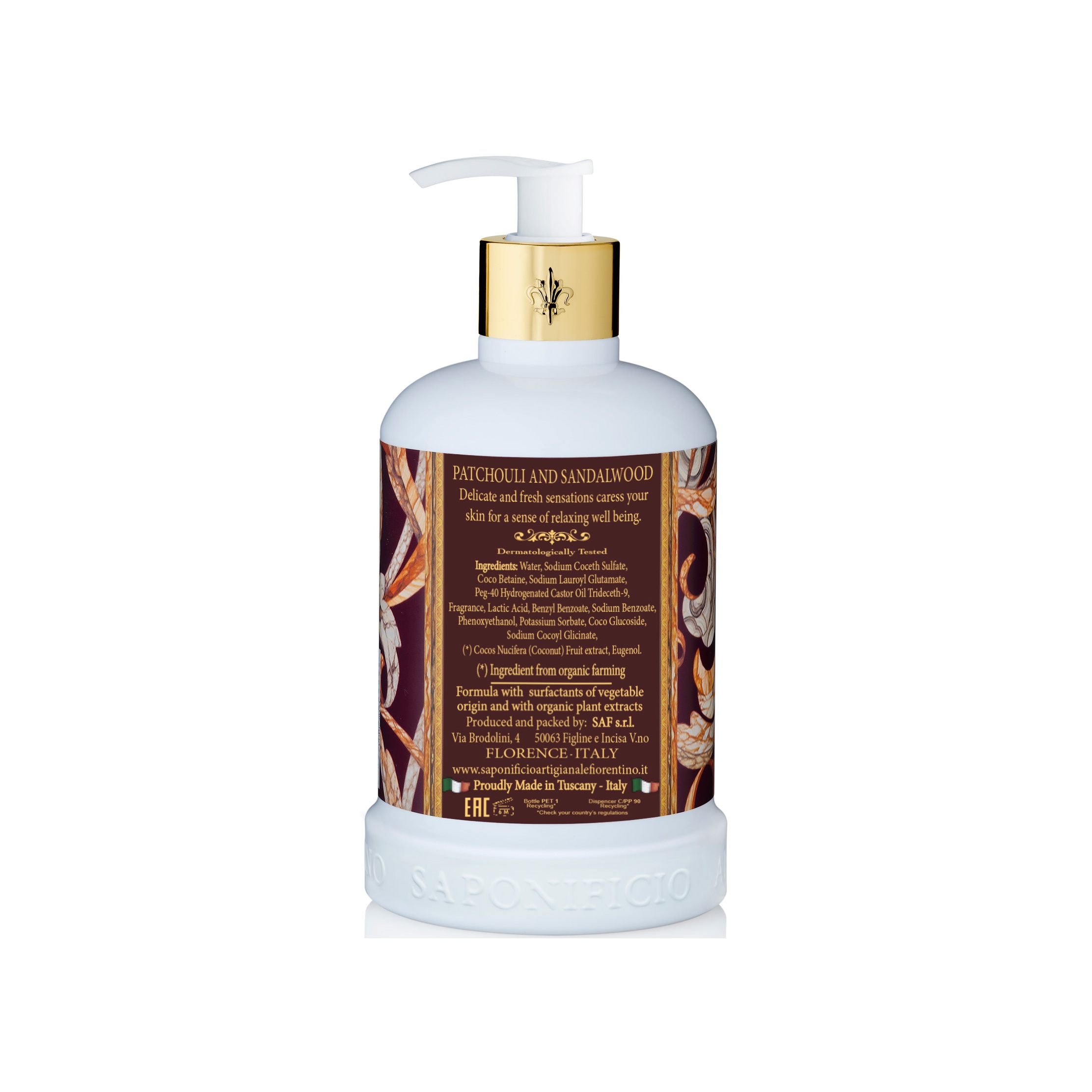 Мыло жидкое Patchouli and Sandalwood  купить в VISAGEHALL