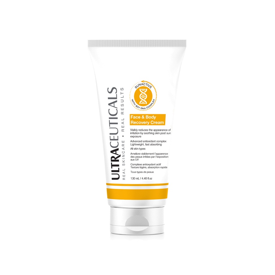 Восстанавливающий крем для лица и тела после загара SunActive Face Body Recovery Cream 130мл  купить в VISAGEHALL