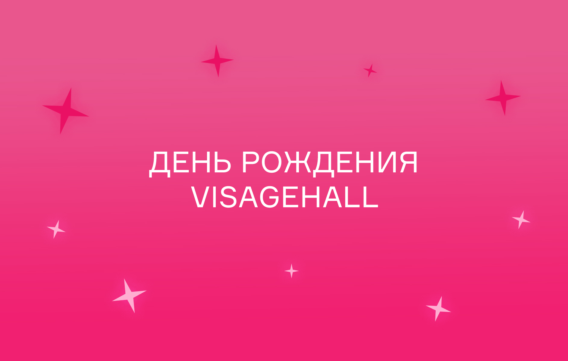 День рождения VISAGEHALL