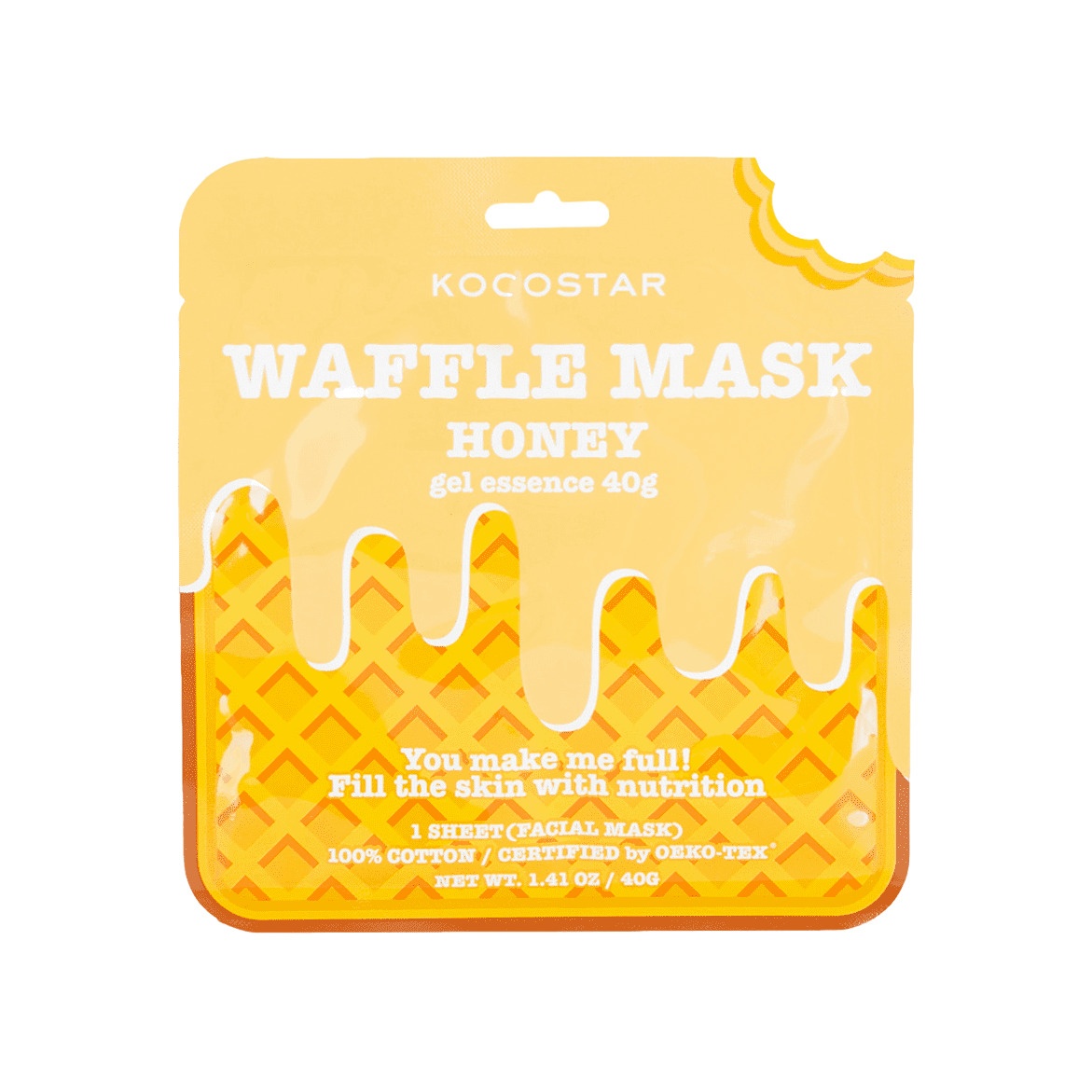 Маска для лица питательная Waffle Mask Honey купить в VISAGEHALL