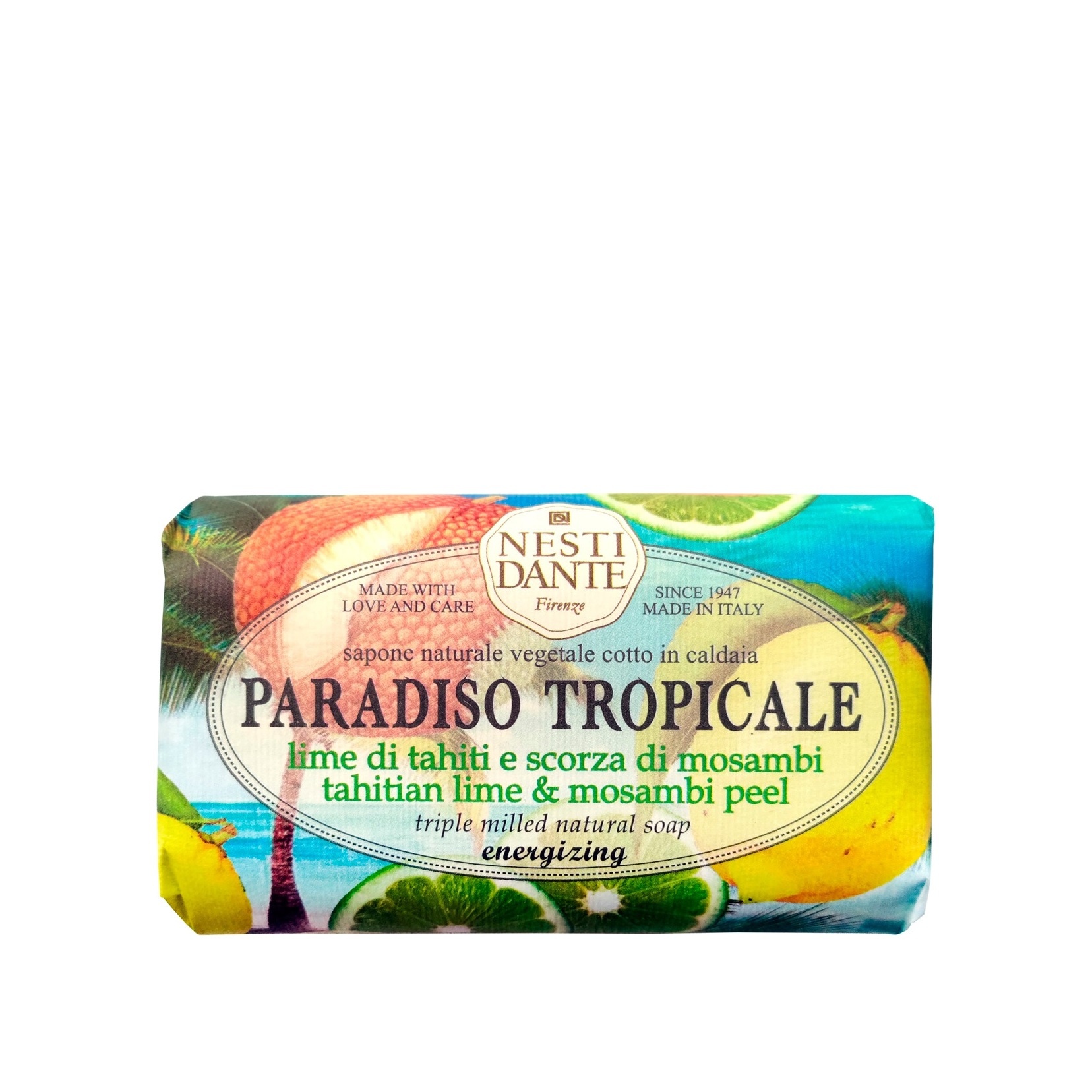 Мыло Лайм и Мангустин Paradiso Tropicale купить в VISAGEHALL