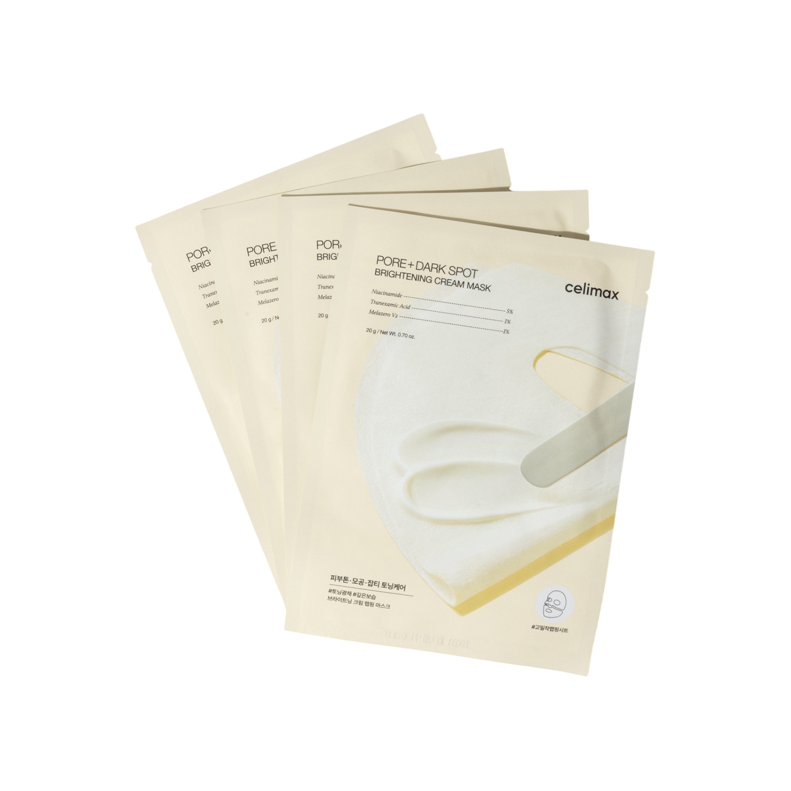 Маска тканевая для лица Pore+Dark Spot Brightening Cream Mask
