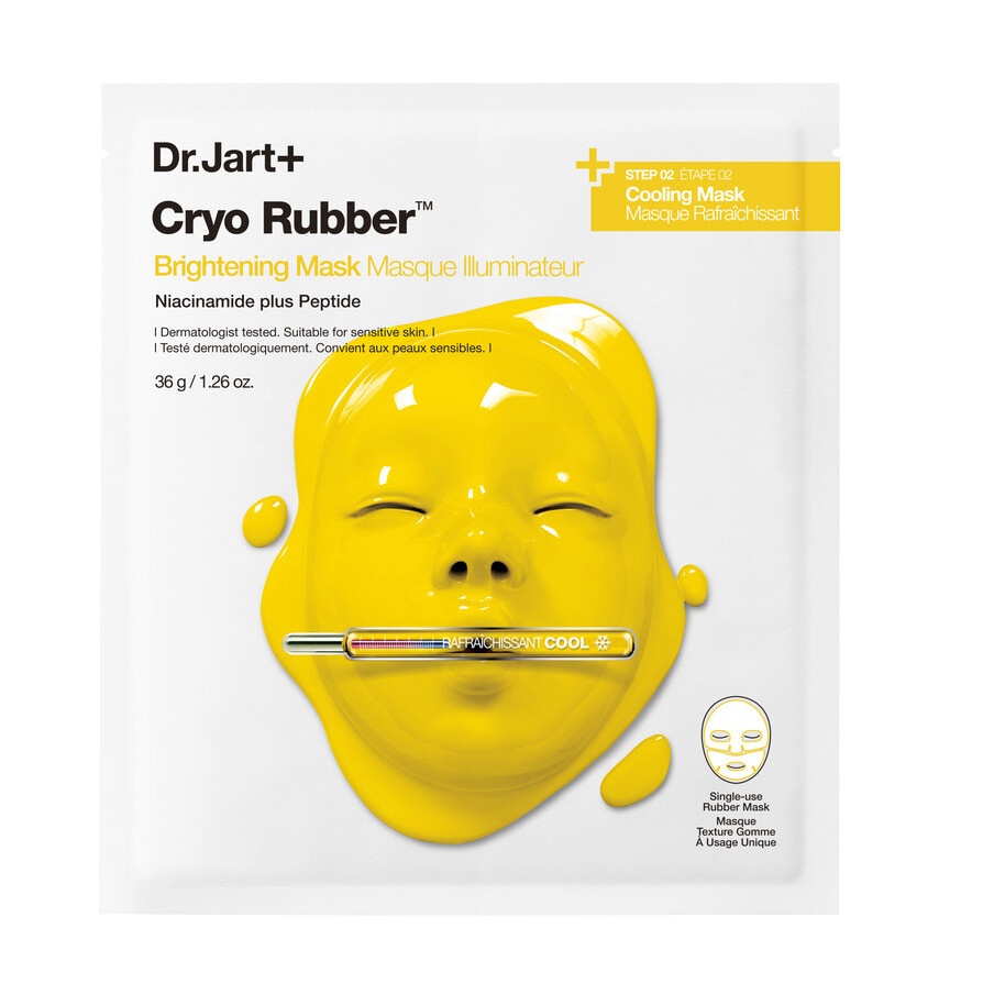 Крио-маска выравнивающая с ниацинамидом и пептидом Cryo Rubber  купить в VISAGEHALL