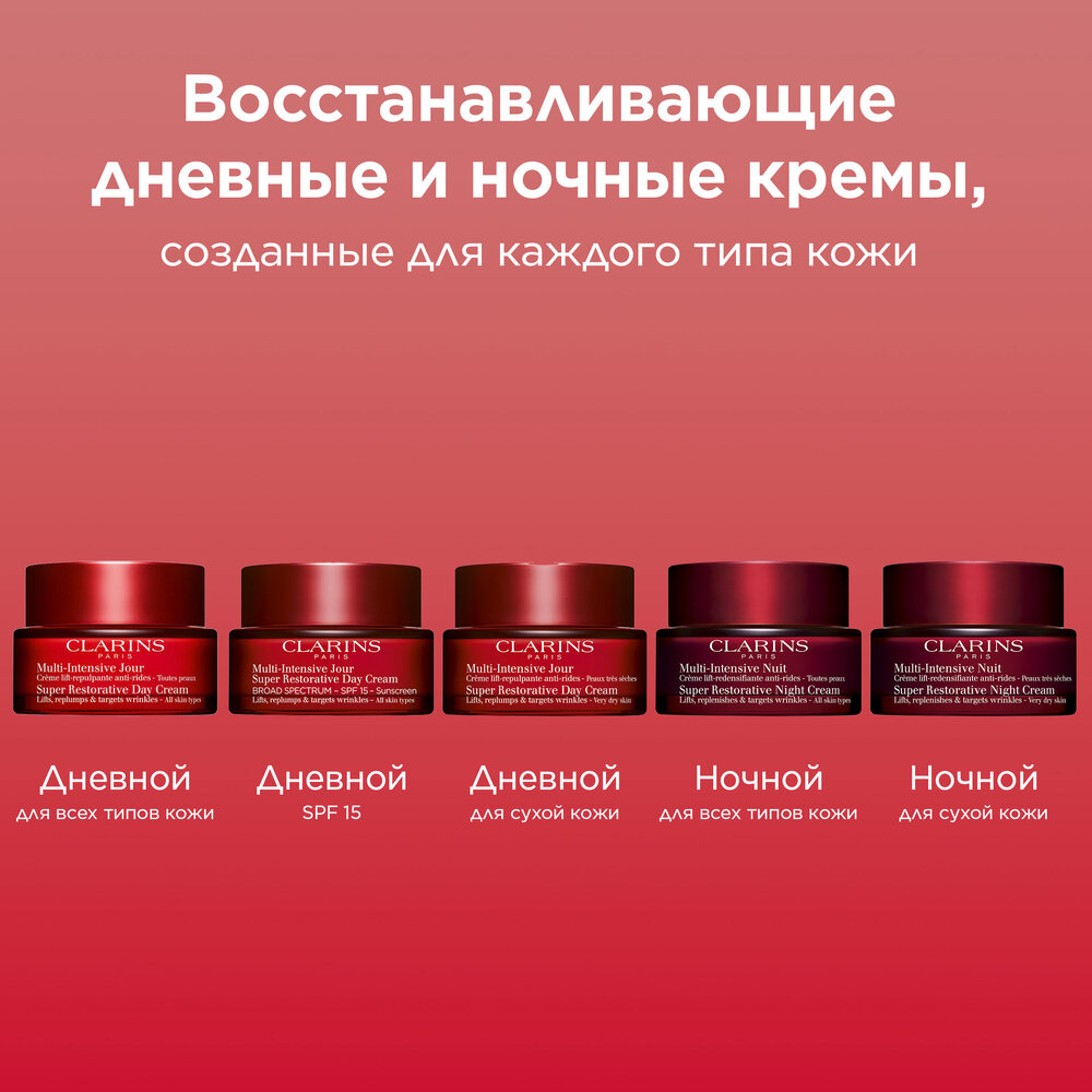 Крем ночной восстанавливающий с эффектом лифтинга для любого типа кожи Multi-Intensive