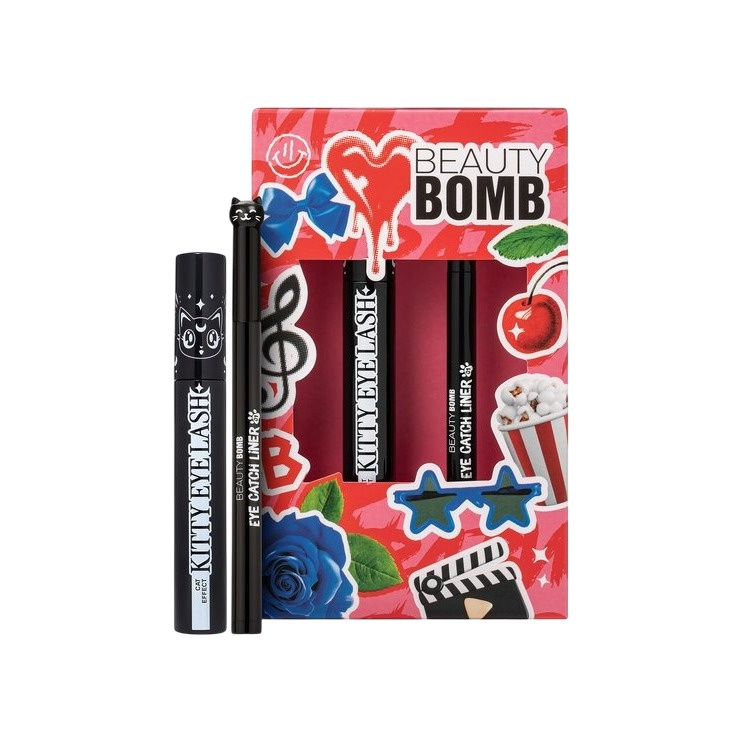Набор для макияжа Kitty Eye Lash Mascara & Eye Cath Liner Gift Set