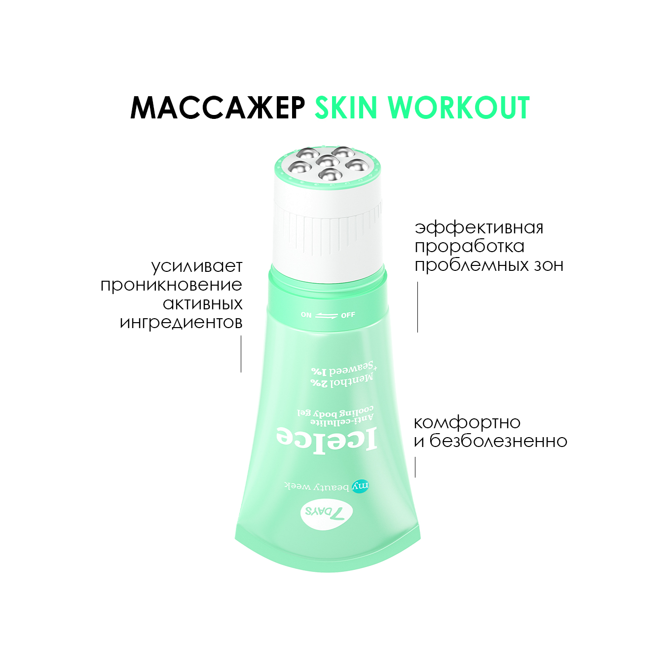 Гель для тела антицеллюлитный охлаждающий IceIce My Beauty Week купить в VISAGEHALL